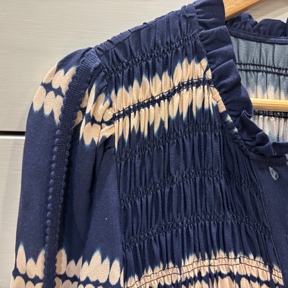 WYSE Aggie Shiburi Dress, Midnight/Ivory - Picture 3 of 3